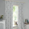 Dinosaurs Navy Made to Measure Curtains