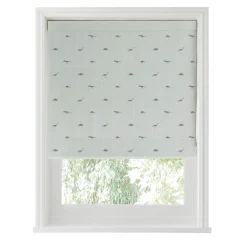 Dinosaurs Sage Made to Measure Roman Blind
