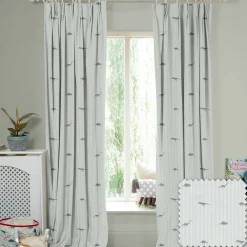 Dinosaurs Sage Made to Measure Curtains