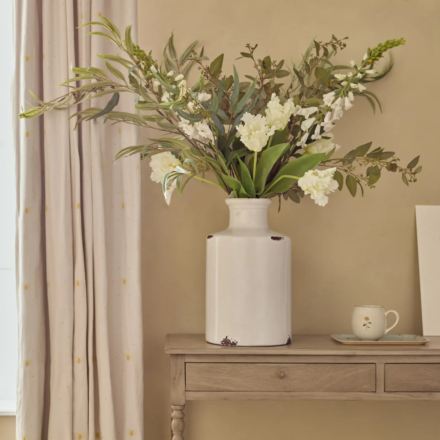 Distressed Bottle Vase