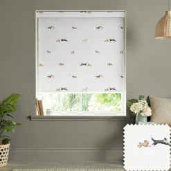 Doggy Daycare Off White Made to Measure Roller Blind