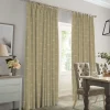 Dragonfly Deep Mustard Made to Measure Curtains
