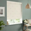 Dragonfly Duck Egg Linen Look Made to Measure Roller Blind