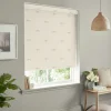 Dragonfly Gold Linen Look Made to Measure Roller Blind