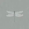 Dragonfly Grey Blue Made to Measure Curtains