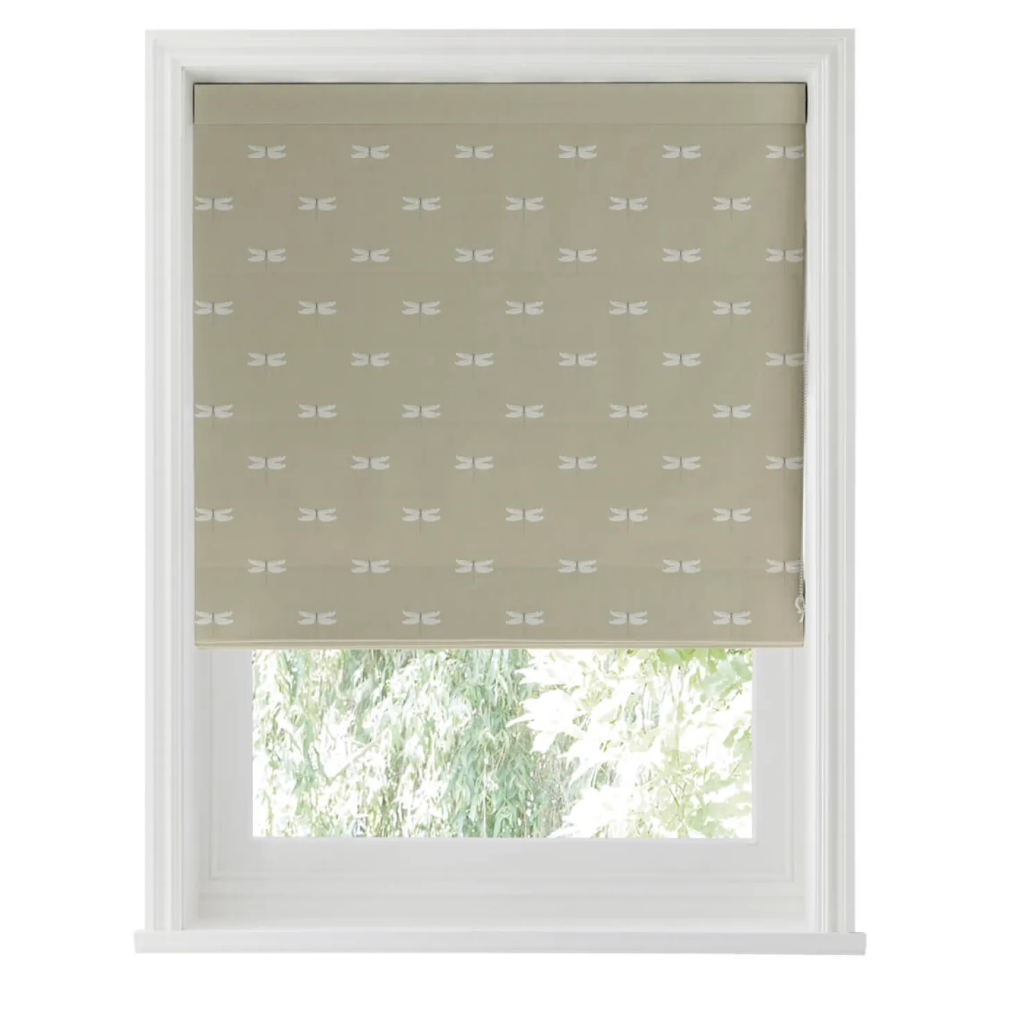 Dragonfly Sand Made to Measure Roman Blind