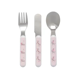 Fairground Ponies Kids Melamine Cutlery Set