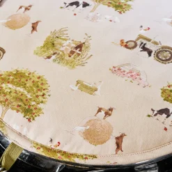 Farm Friends Circular Hob Cover