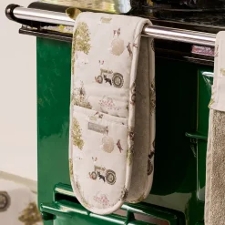 Farm Friends Double Oven Glove