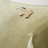 Farm Friends Embroidered Cushion