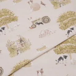 Farm Friends Fabric By The Metre