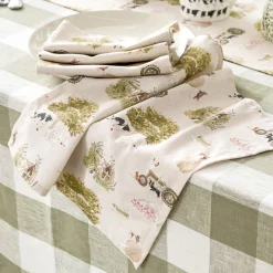 Farm Friends Napkins (Set of 4)