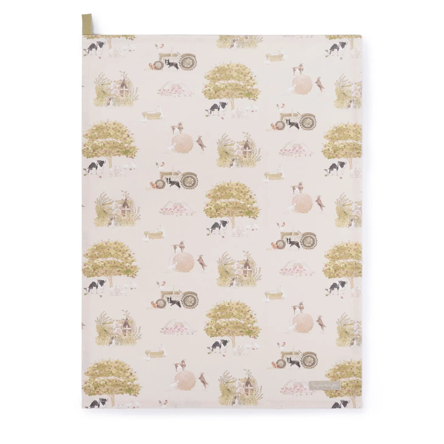 Farm Friends Tea Towel