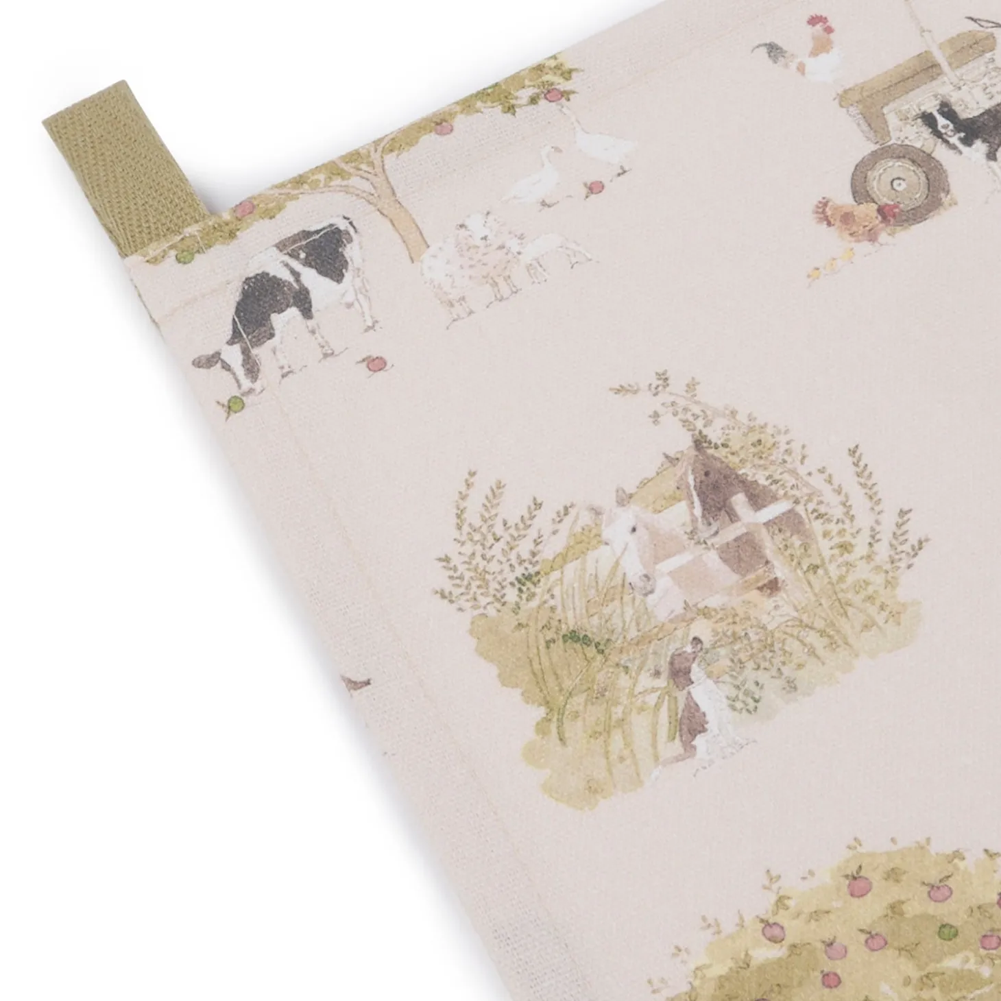 Farm Friends Tea Towel