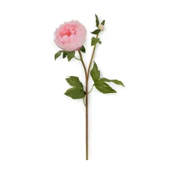 Faux Classic Pink Peony