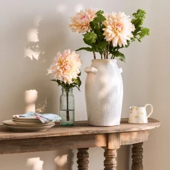 Faux Dahlia - Café Au Lait