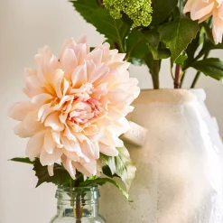 Faux Dahlia - Café Au Lait