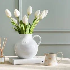 Faux Tulip - White