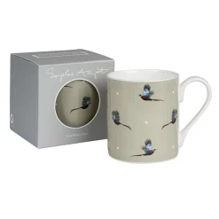 Flying Pheasant Coloured Mug