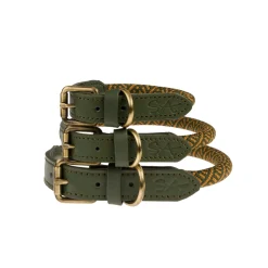 Forest Green Rope Collar