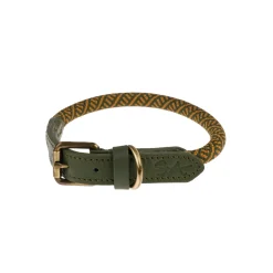 Forest Green Rope Collar