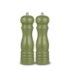 Forest Green Wooden Salt and Pepper Mills
