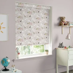 Forest Ponies Soft Pink Made to Measure Roller Blind