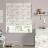 Forest Ponies Soft Pink Made to Measure Roman Blind