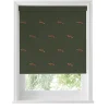Foxes Forest Green Made to Measure Roller Blind