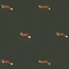 Foxes Forest Green Made to Measure Roman Blind