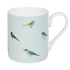 Garden Birds Coloured Mug