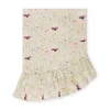 Garden Floral Frill Edge Round Tablecloth