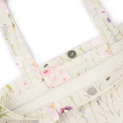Garden Floral Frill Tote Bag