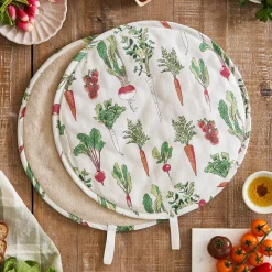 Garden Vegetables Circular Hob Cover