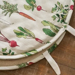 Garden Vegetables Circular Hob Cover