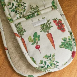 Garden Vegetables Double Oven Glove