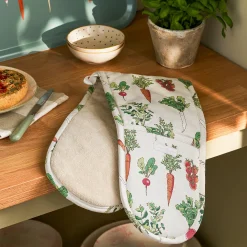 Garden Vegetables Double Oven Glove