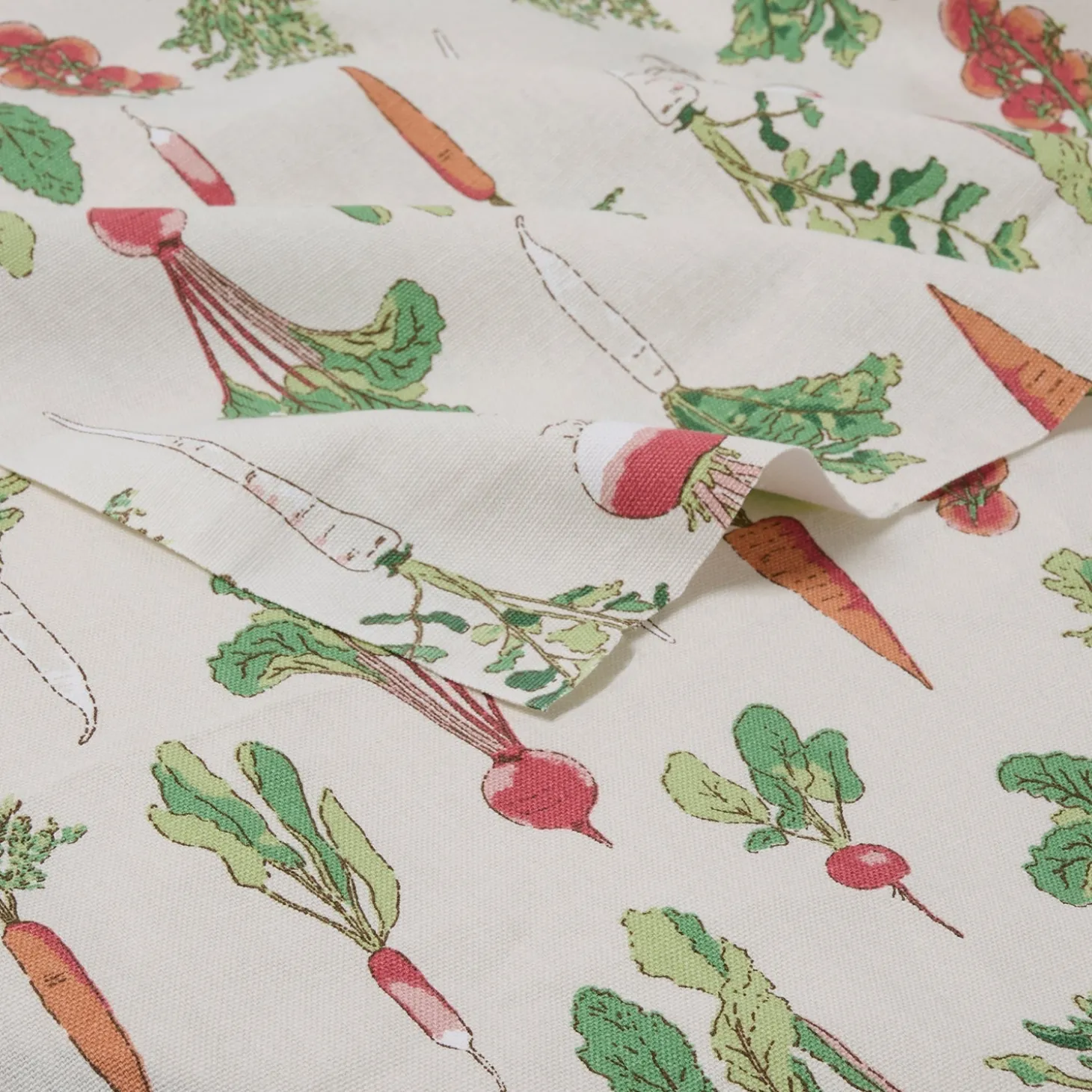 Garden Vegetables Fabric By The Metre