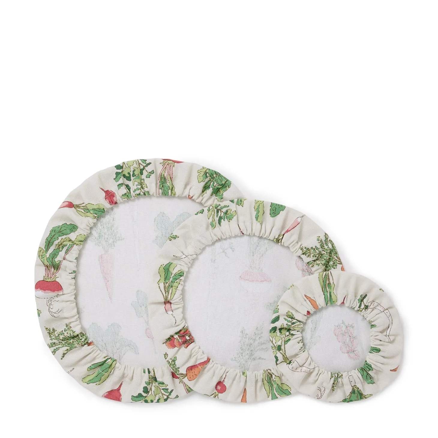 Garden Vegetables Food Covers (Set of 3)