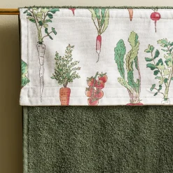 Garden Vegetables Roller Hand Towel