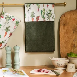 Garden Vegetables Roller Hand Towel