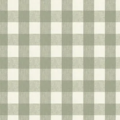 Gingham Sage Made to Measure Roller Blind