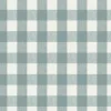 Gingham Teal Made to Measure Roman Blind