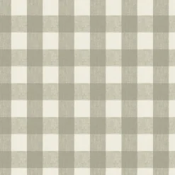 Gingham Warm Stone Made to Measure Roller Blind