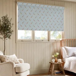 Giraffe Duck Egg Made to Measure Roller Blind