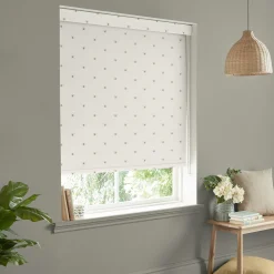 Golden Bees Off White Made to Measure Roller Blind