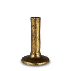 Gold Finished Candle Holder