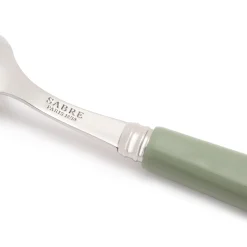 Green Handle Cutlery Set (4 Piece)