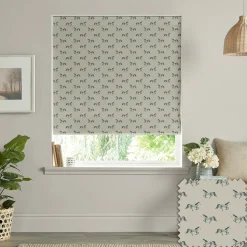 Grey Horse Made to Measure Roman Blind