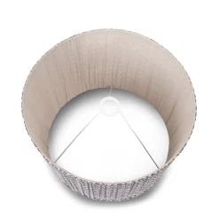 Hambleton Blue Pleat Lampshade